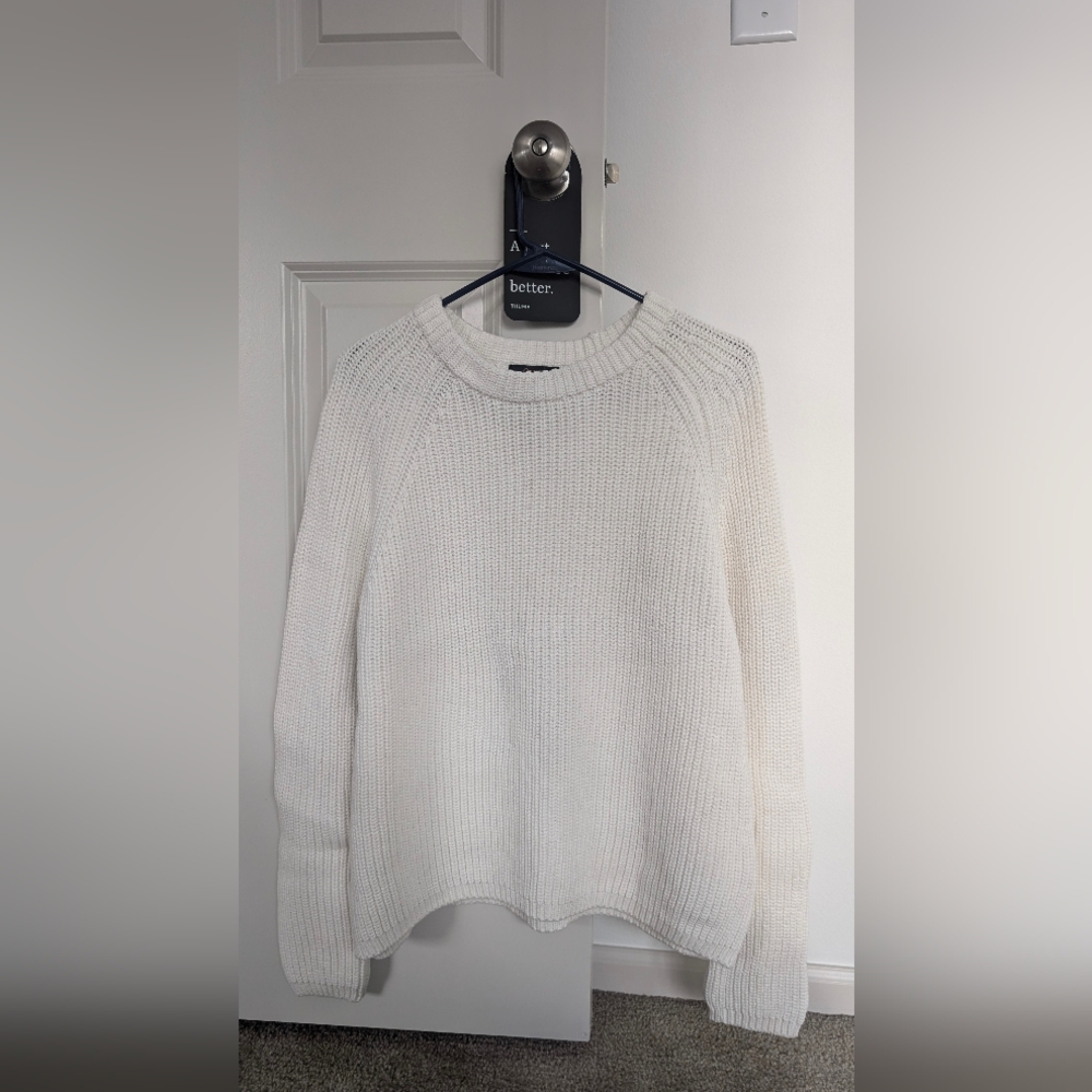 Quince Cream Sweater